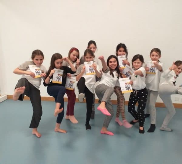 Kids class, smiles